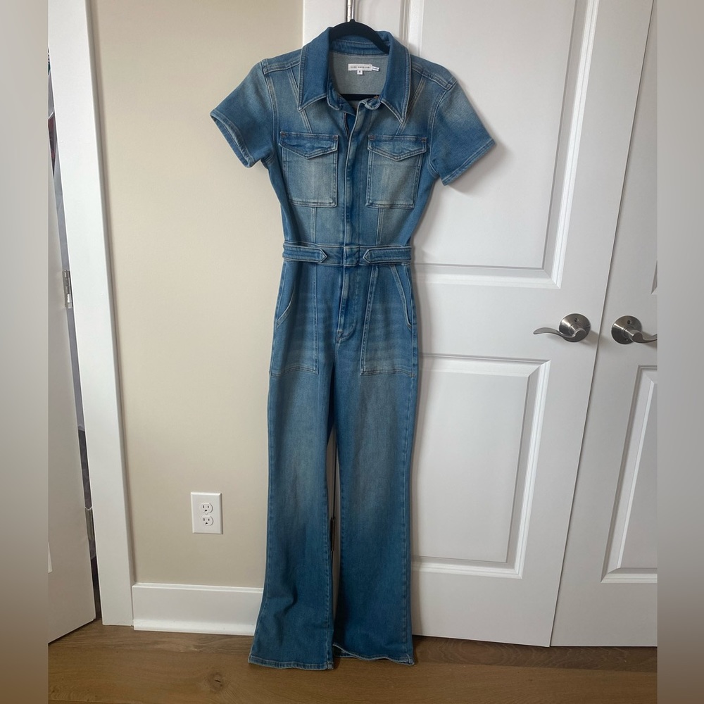Good American Fit for Success Denim Jumpsuit